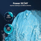 Hisense 1Q Series WF1Q8041BW Freestanding 8 KG Front Load Washing Durable Inverter Machine, Steam Wash, Quick Wash, 15 Washing Programs 1400 RPM White - Energy Rating A