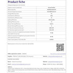 Russell Hobbs 90cm Curved Glass Cooker Hood in Stainless Steel with 3 Speed Settings, 1 x Carbon Filter, Extraction or Recirculation, 500m³/h Extraction Rate, A+ Energy Rating, RH90GCH92A1SS