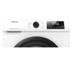 Hisense 1Q Series WF1Q8041BW Freestanding 8 KG Front Load Washing Durable Inverter Machine, Steam Wash, Quick Wash, 15 Washing Programs 1400 RPM White - Energy Rating A