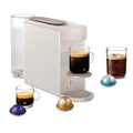 Nespresso Vertuo Up by De'Longhi, Coffee Pod Machine with Precision brewing, Fast Heat-Up, Compact Design, Make Espresso, Americano, latte and perfect for over ice coffee, White (ENV200.W)