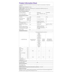 COMFEE' RCD80WH3UK(E) 80L Under Counter Fridge with 4 Star Ice Box, Inverter Compressor, Quiet 39dB, LED Light, Reversible Door, Adjustable Temperature Control, White